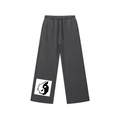 Snow Washed Raw Edge Sweatpants