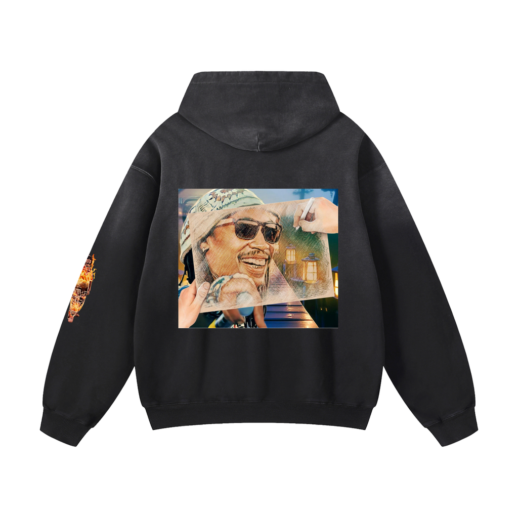 Heavyweight Sunfade Oversized Hoodie
