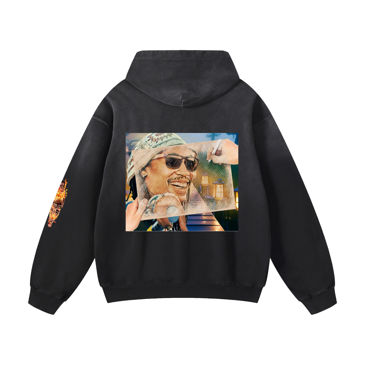 Heavyweight Sunfade Oversized Hoodie